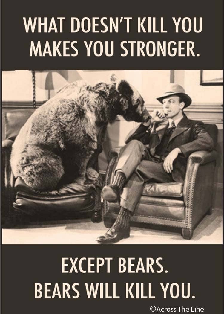 Magnet: What does not kill you makes you stronger.