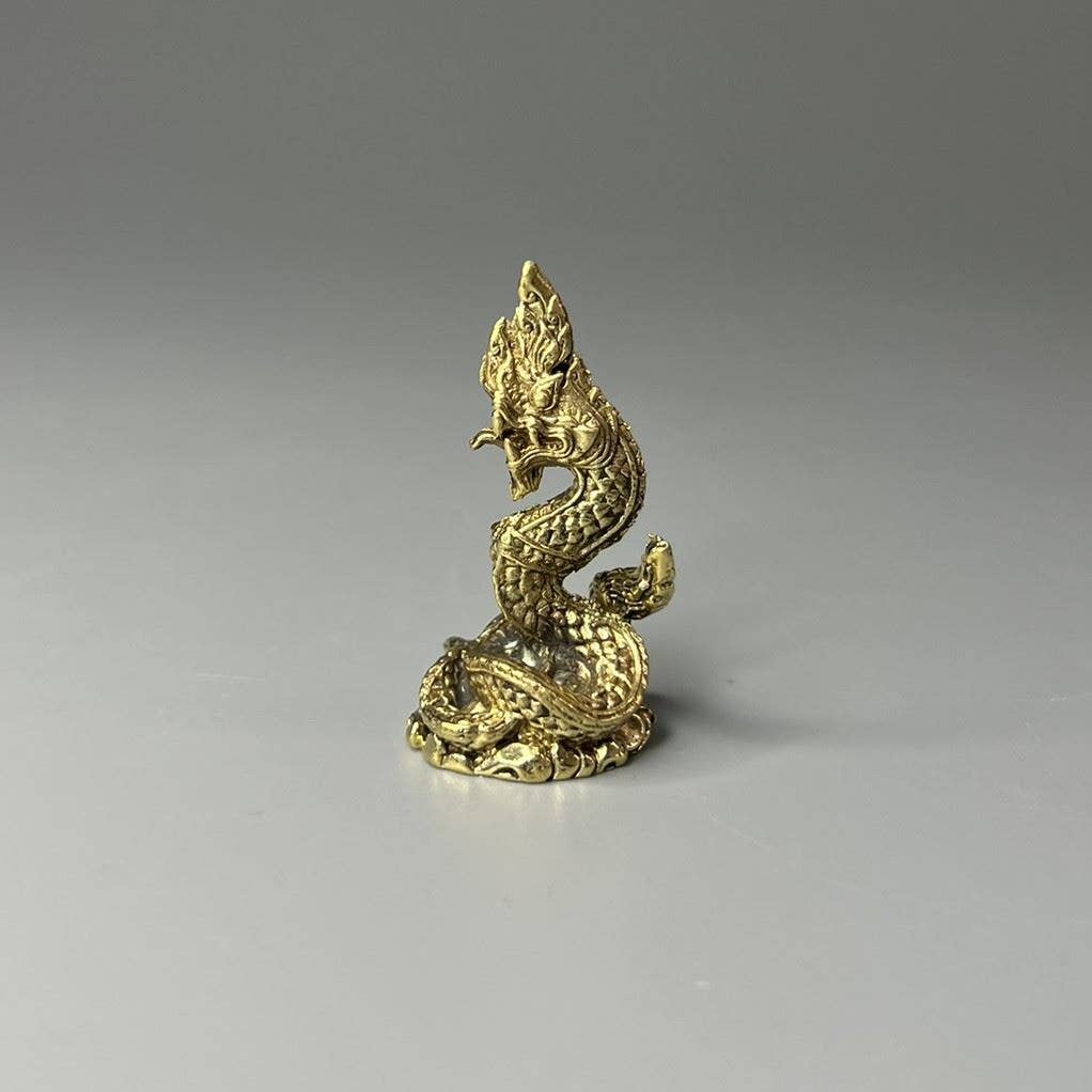 Miniature Brass Figurine