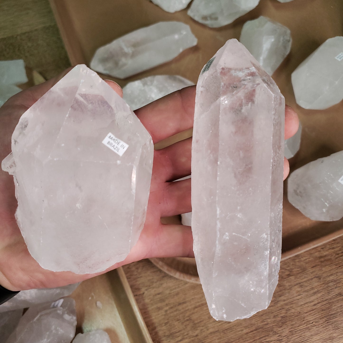 Large Brazilian Quartz Points