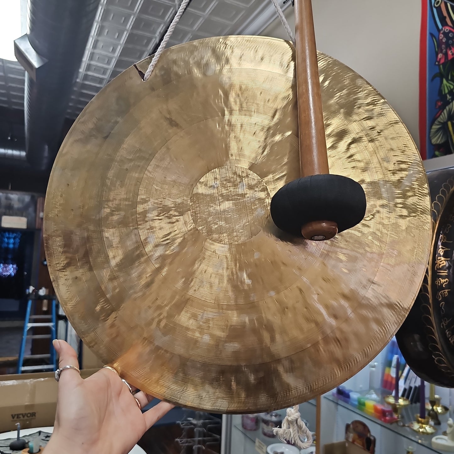 Dlobani Wind Gong 21.5-Inch (55cm) with Beater