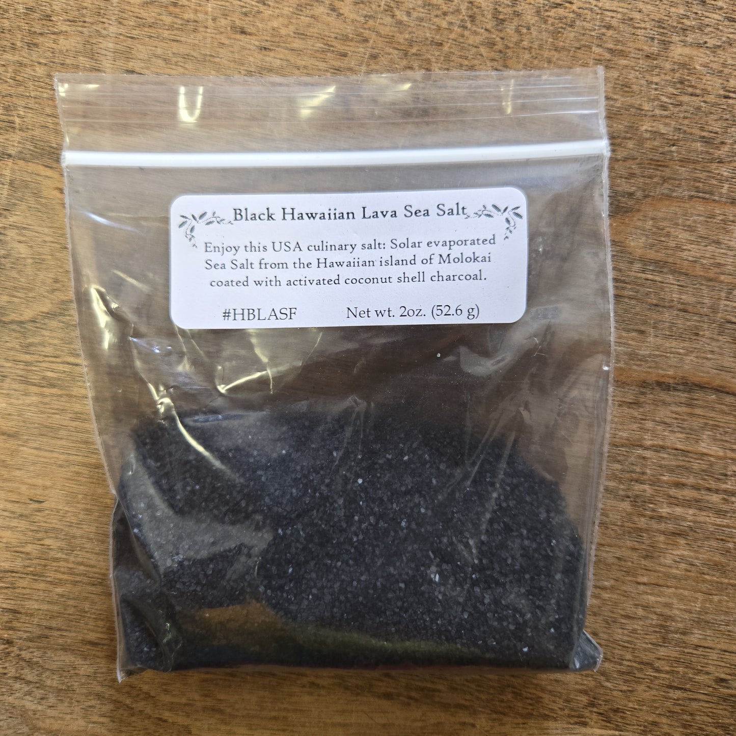 Black Hawaiian Lava Salt 2oz.