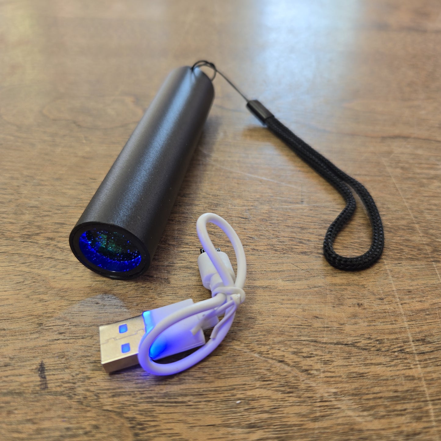 UV Flashlight Rechargeable 365nm 3w with filter