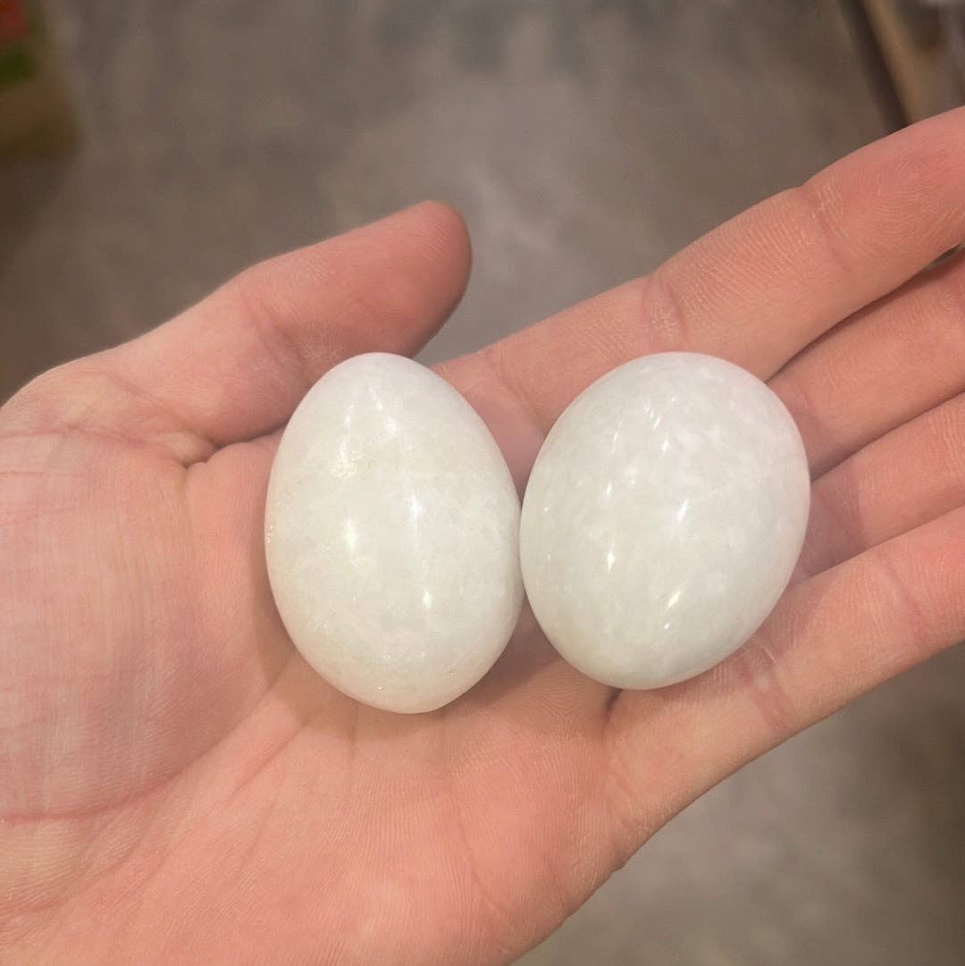 Gemstone Egg – Polished Crystal Decorative Stone