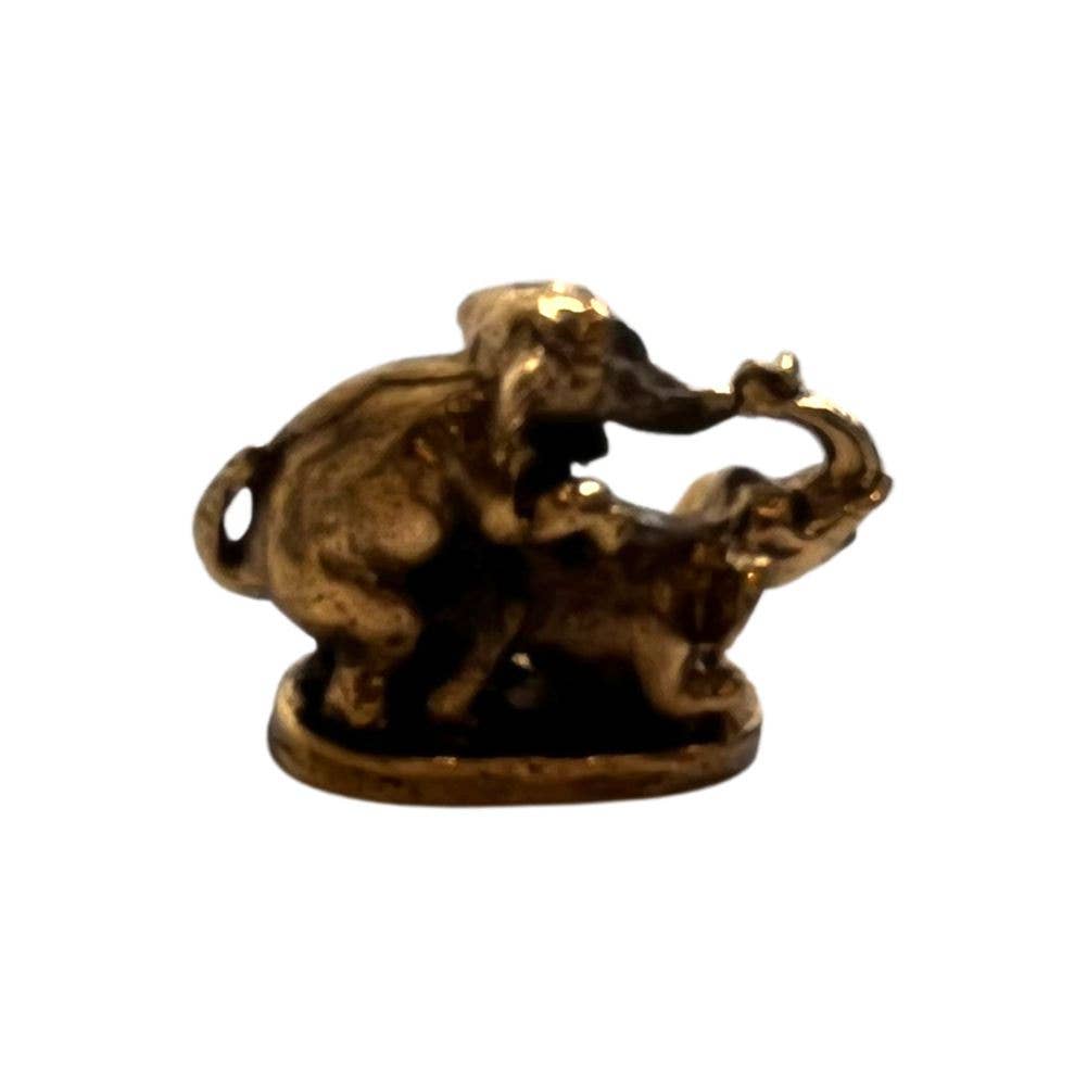 Miniature Brass Figurine