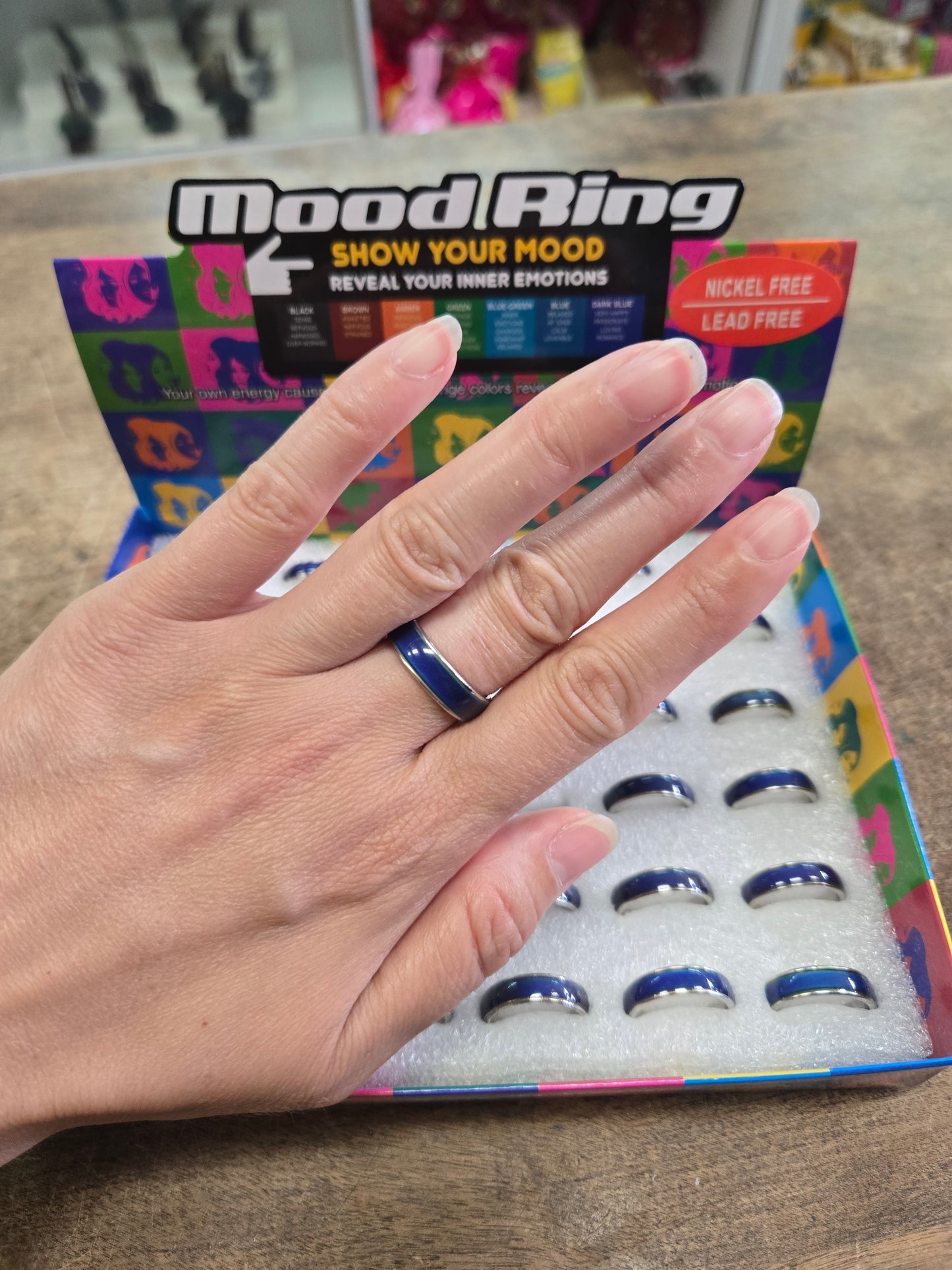 Mood Ring Shapes and Bands