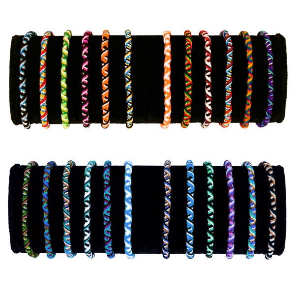 Friendship Bracelets Tube Roped From Peru