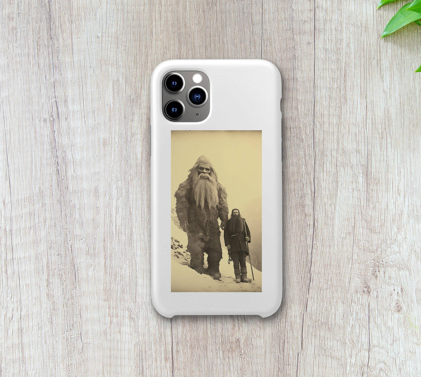 Vintage Bigfoot Sticker- Rectangle