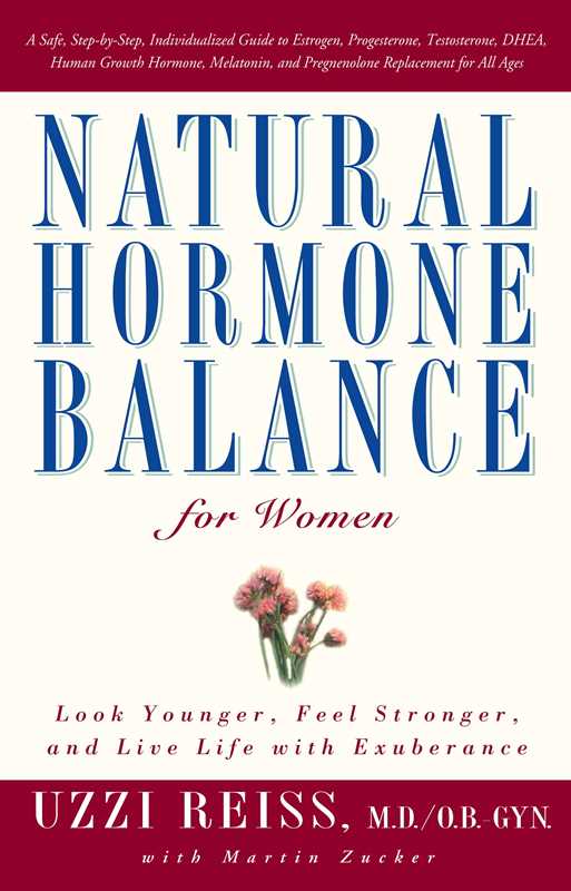 Natural Hormone Balance for Women by Uzzi Reiss