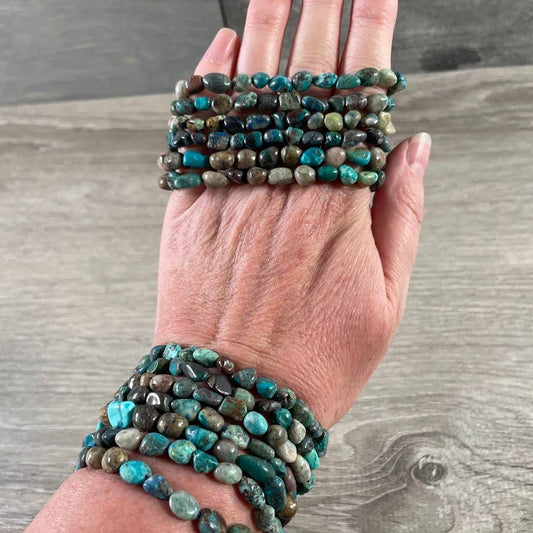 Small Nugget Gemstone Bracelet