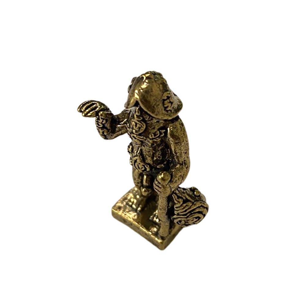 Miniature Brass Figurine