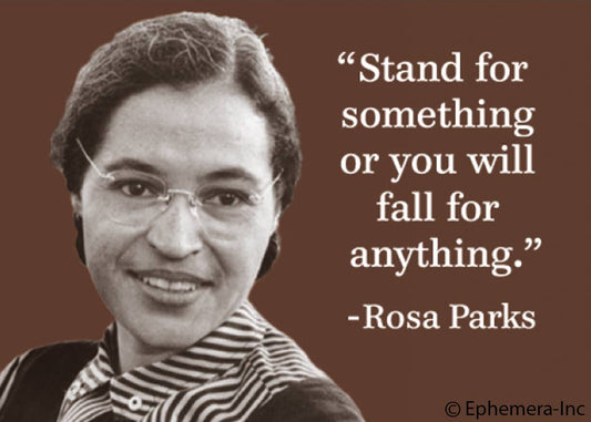 Magnet-"Stand for something or you will fall…