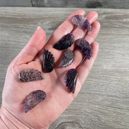 Gemstone Angel Wing Beads for Jewelry Making and Crafts