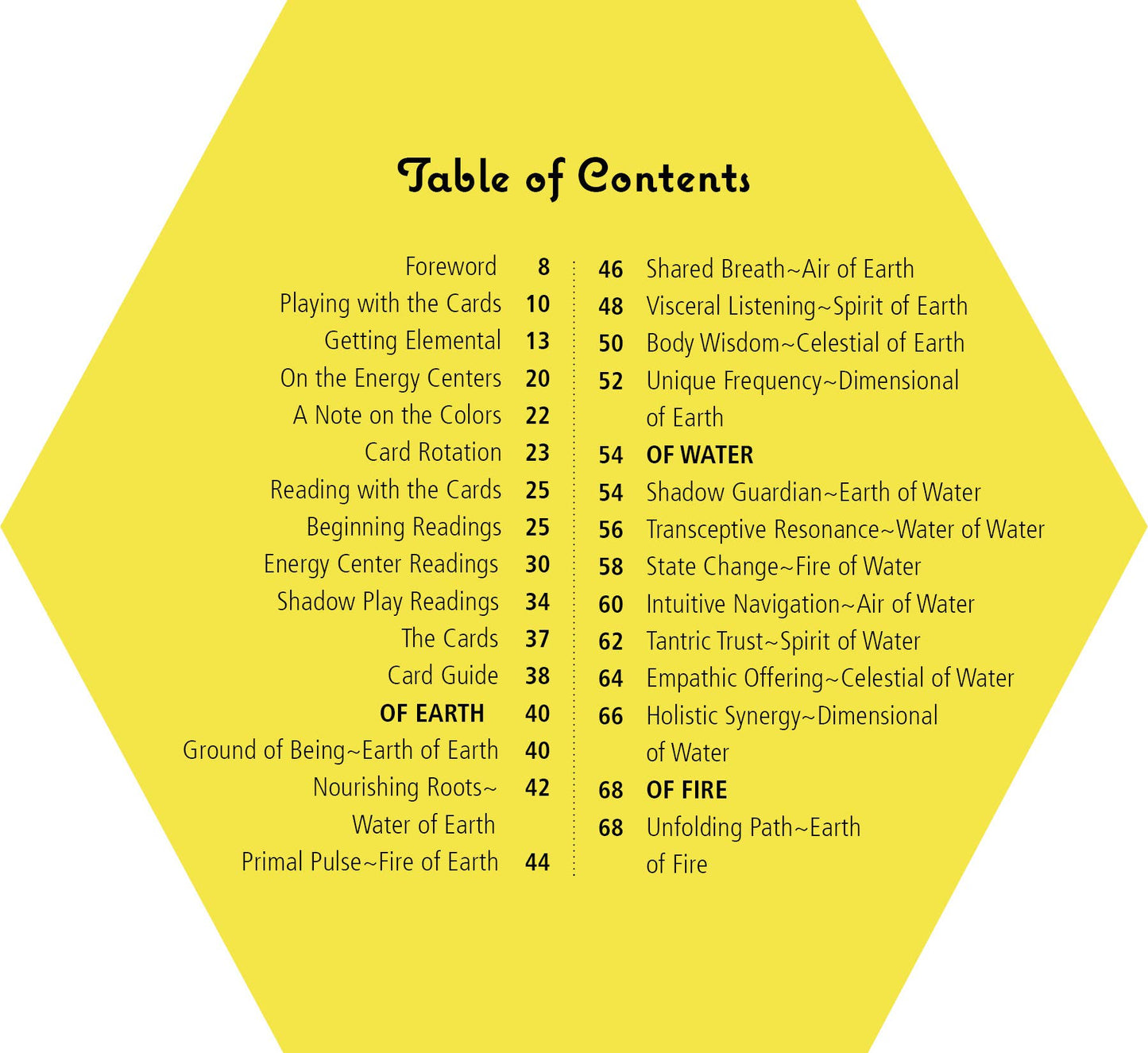 Wild Harmonic Oracle Cards