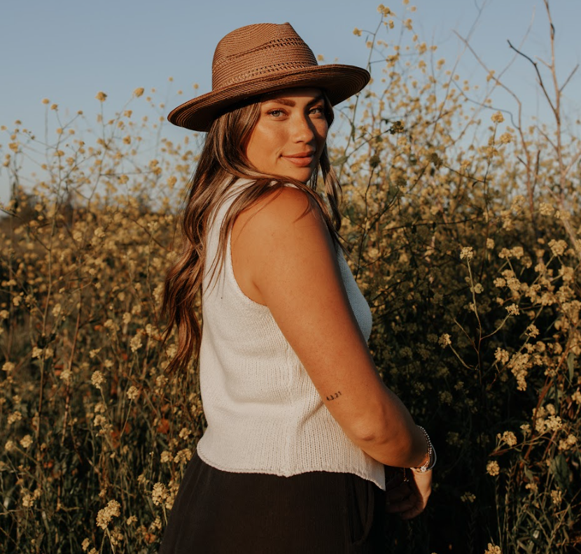Polybraid Straw Sun Hat - Style Lisbon