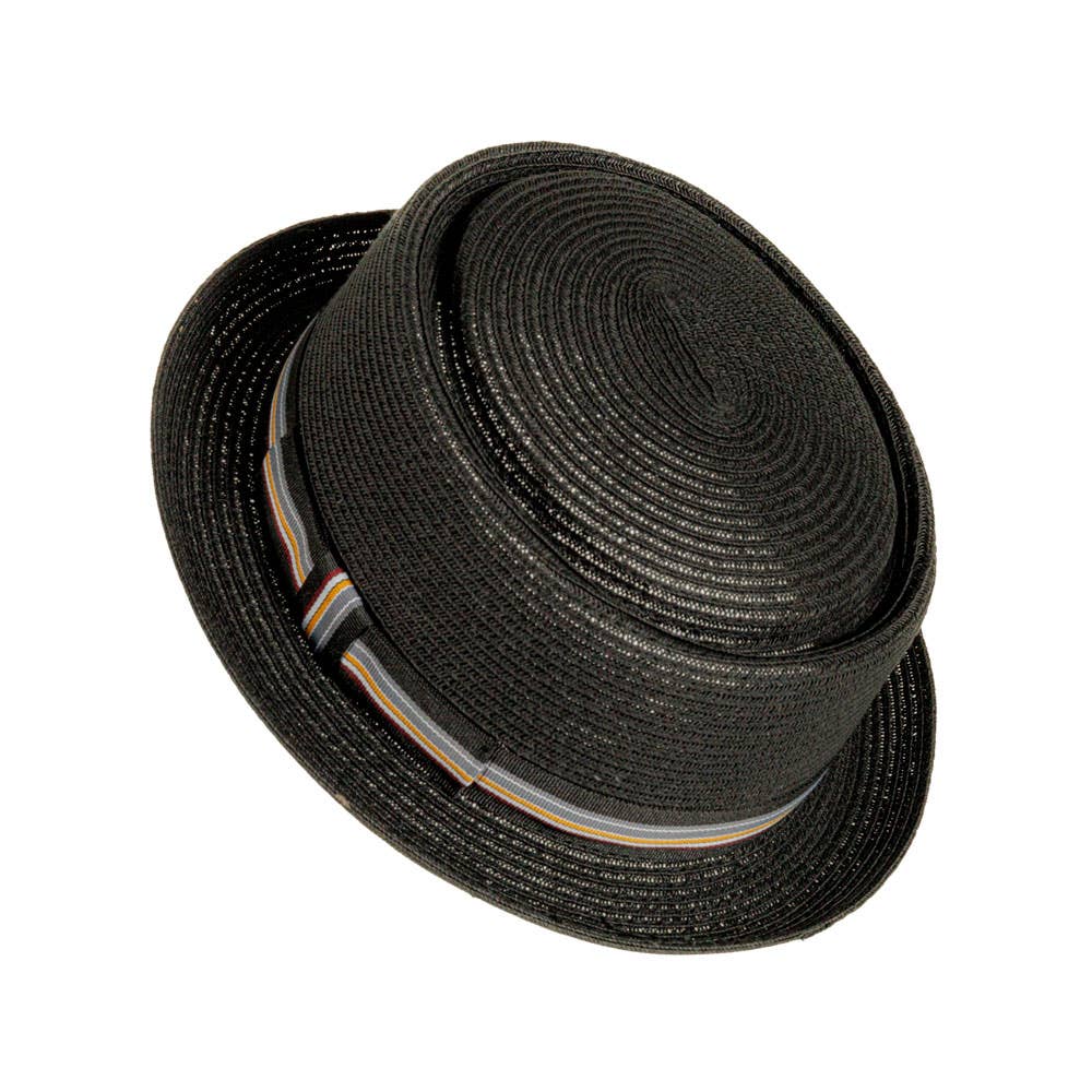 Fedora Straw Pork Pie Hat - Style Detroit