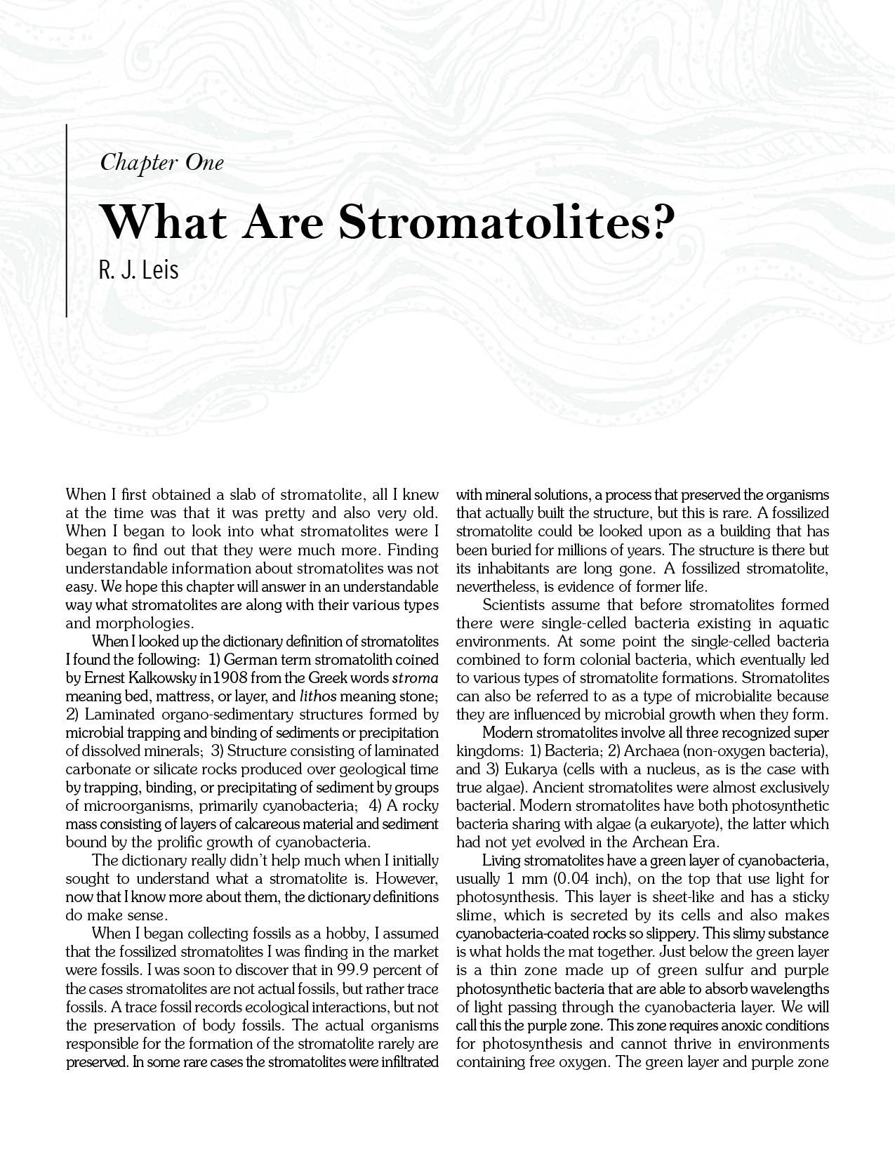 Stromatolites: Ancient, Beautiful, and Earth-Altering
