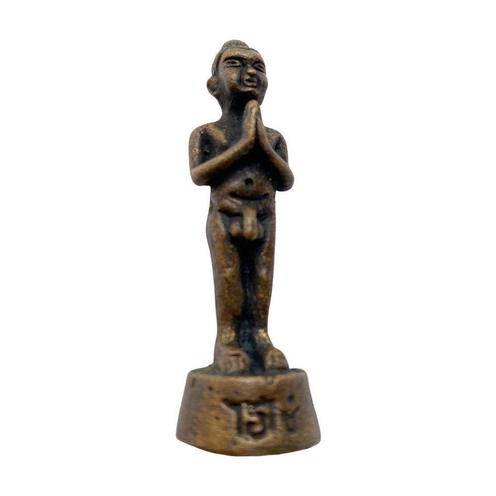 Miniature Brass Figurine