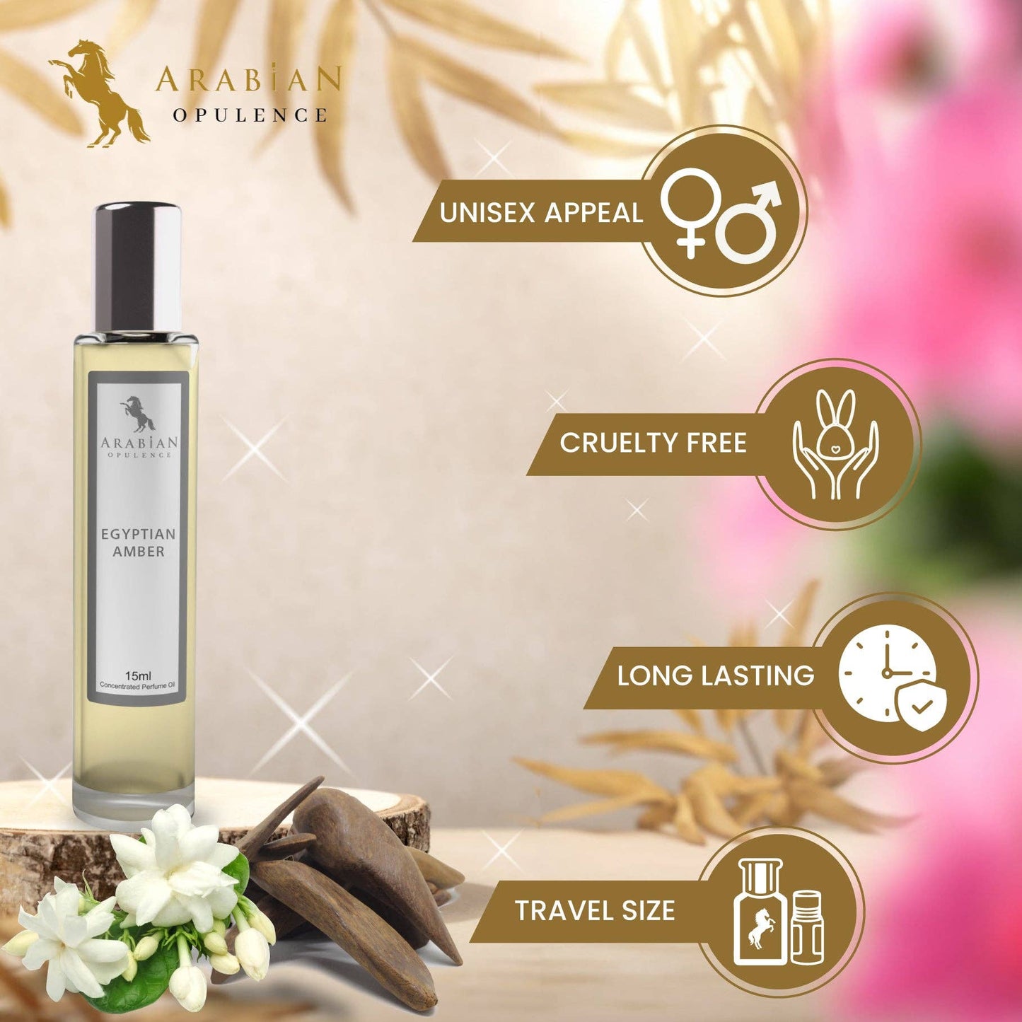 FR12 EGYPTIAN AMBER U - Perfume Body Oil - Alcohol Free
