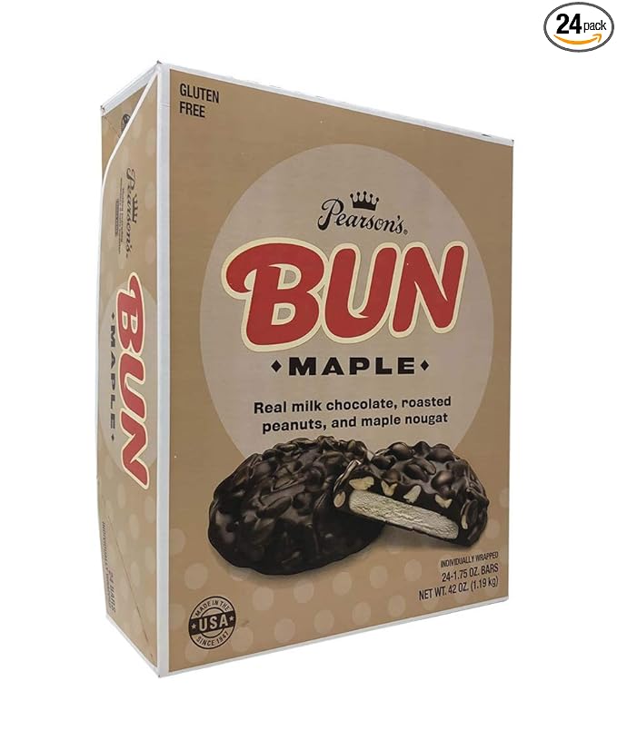 Pearson's Maple Bun Cluster Bar