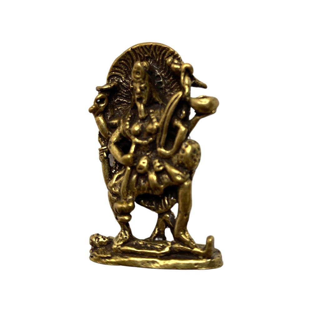 Miniature Brass Figurine
