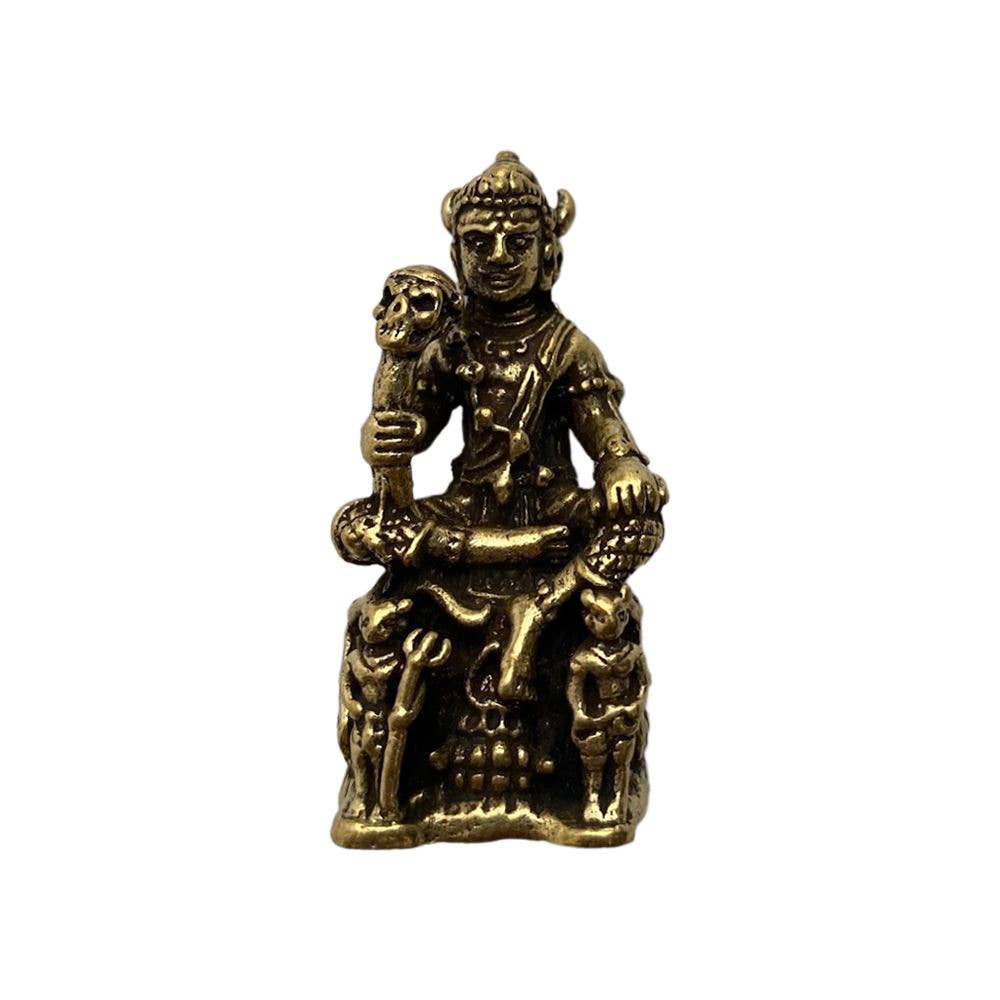 Miniature Brass Figurine