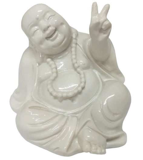Peace Buddha - Resin 3.3” height
