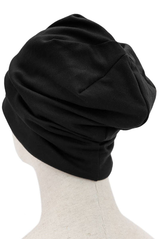 Dark Neutrals Fleece Lined Slouchy Baggie Beanie