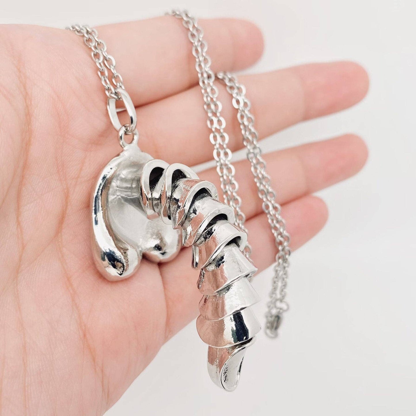 Mystical Pendant Necklace with A Symbol of Masculine Power