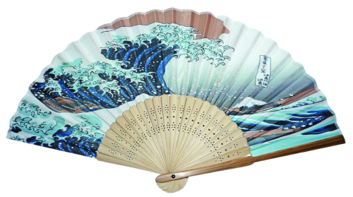 Silk Fan - Japanese Floral