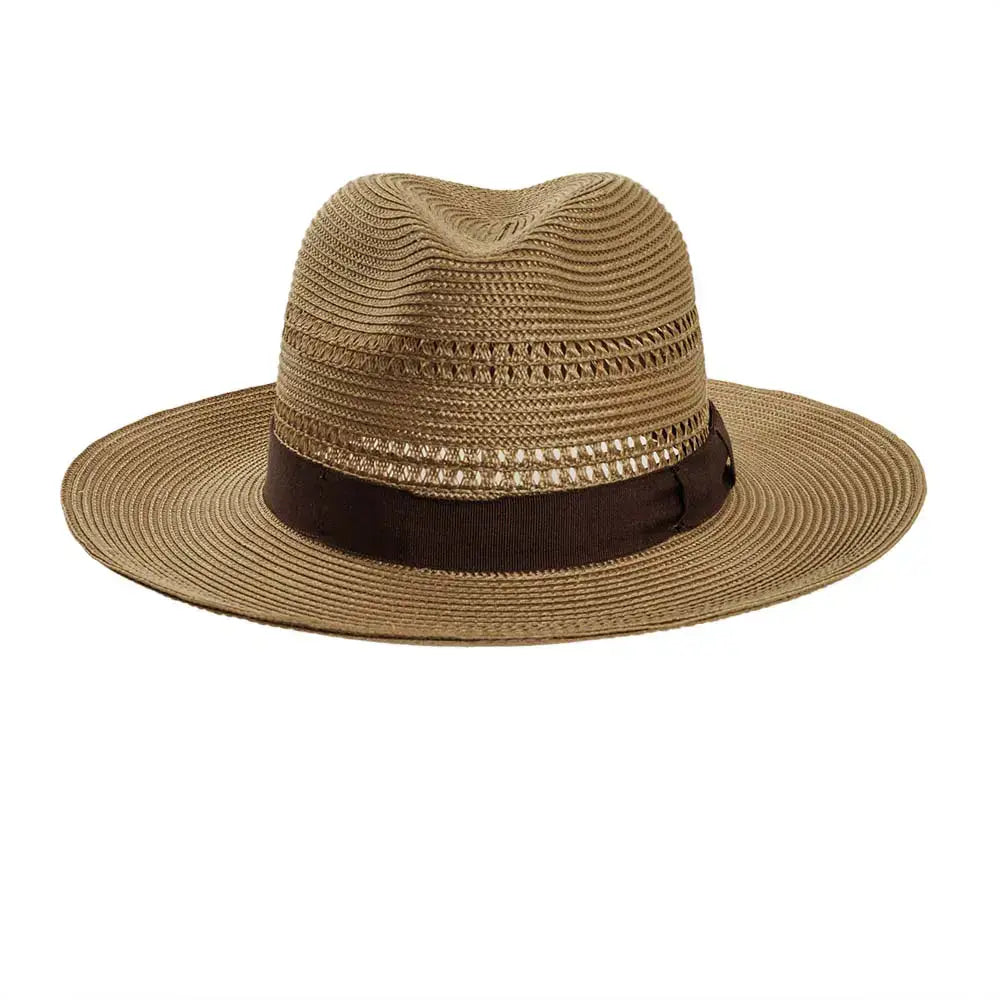 Polybraid Straw Sun Hat - Style Lisbon
