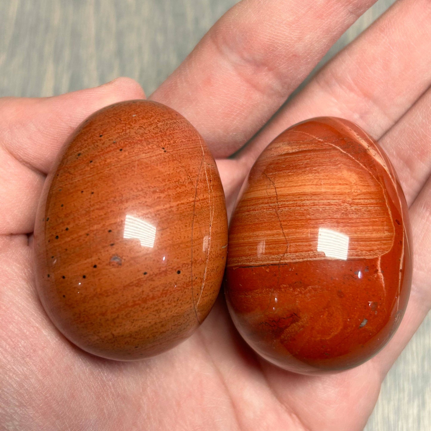 Gemstone Egg – Polished Crystal Decorative Stone
