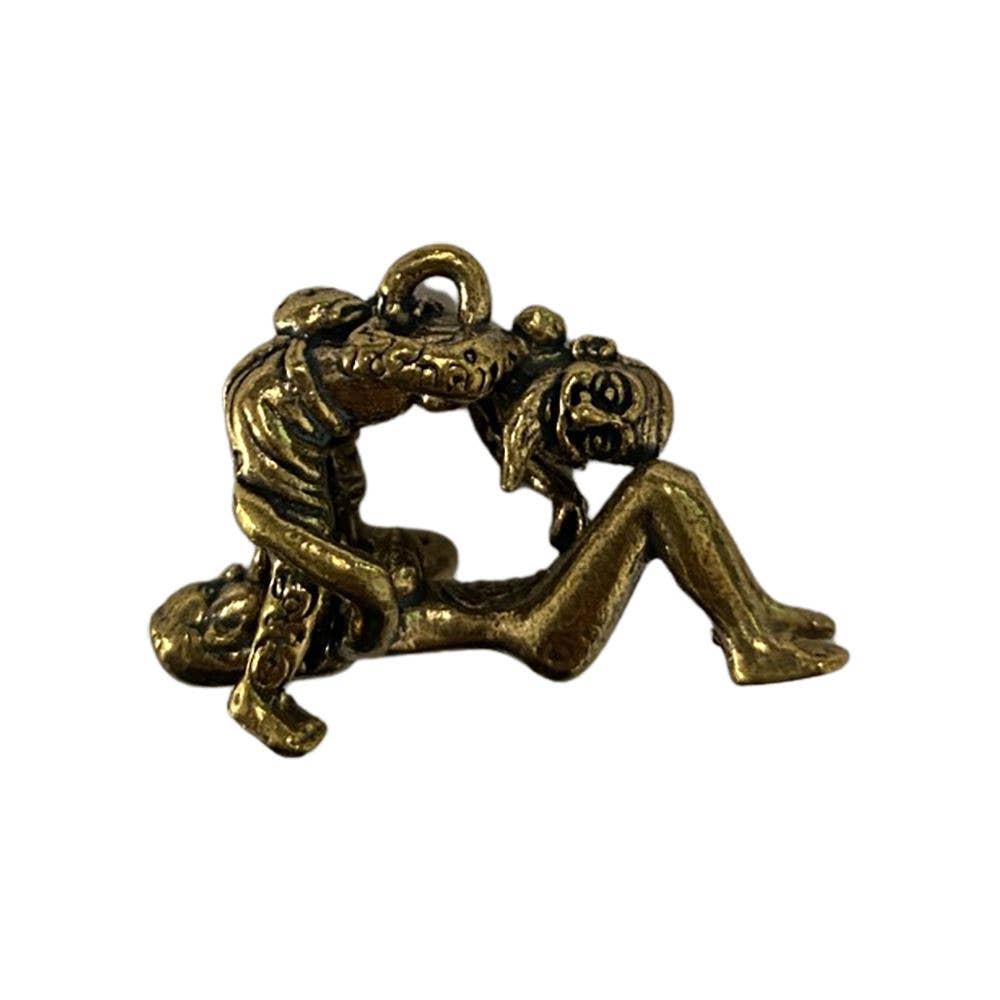 Miniature Brass Figurine