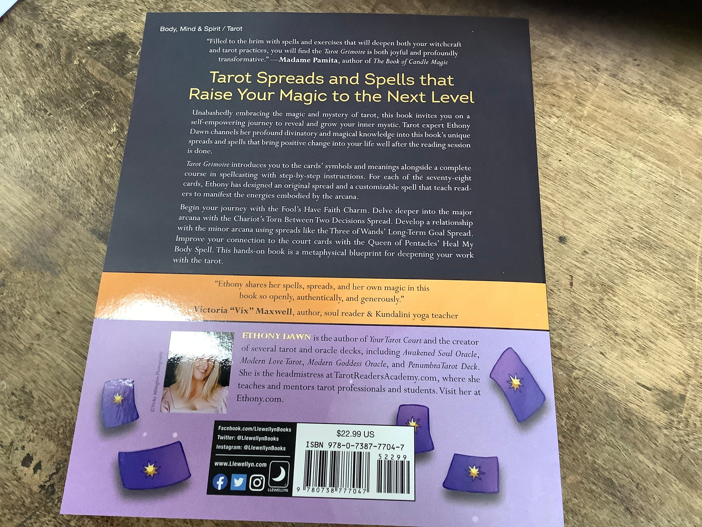 Tarot Grimoire by Ethony Dawn