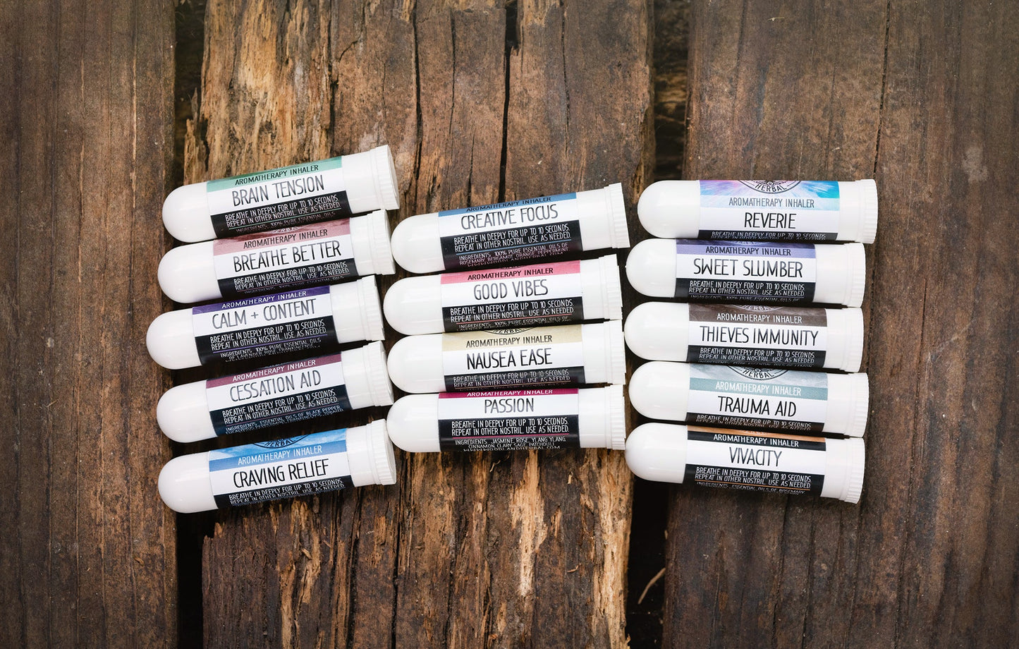 Aromatherapy Inhalers - Made with Therapeutic Essential Oils & Plant Extracts