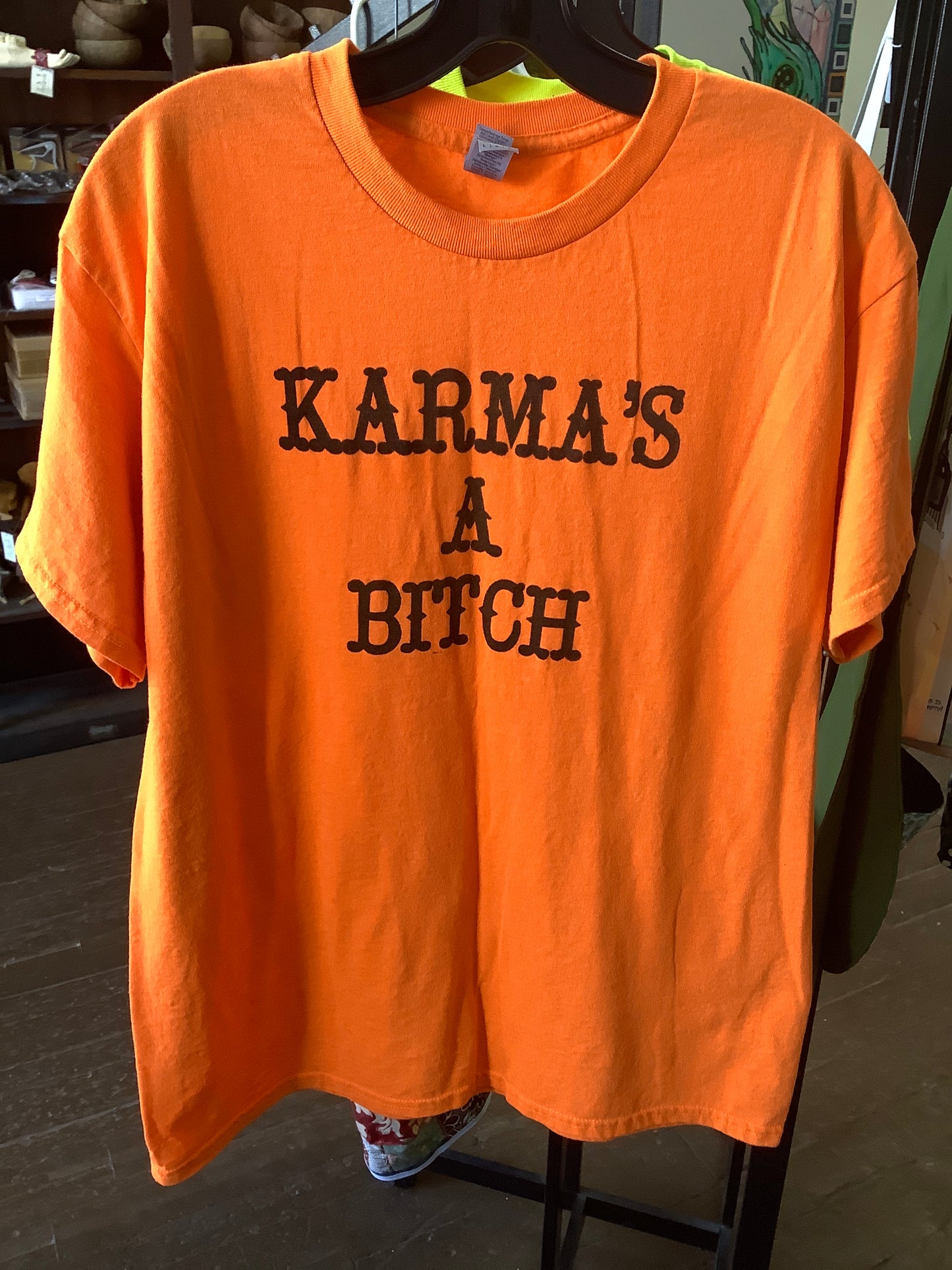 Mary Ramos neon t-shirt