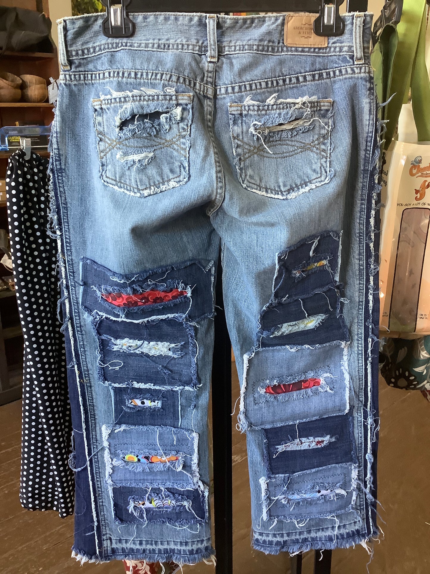 Mary Ramos Patchwork Jeans- Sz 6R