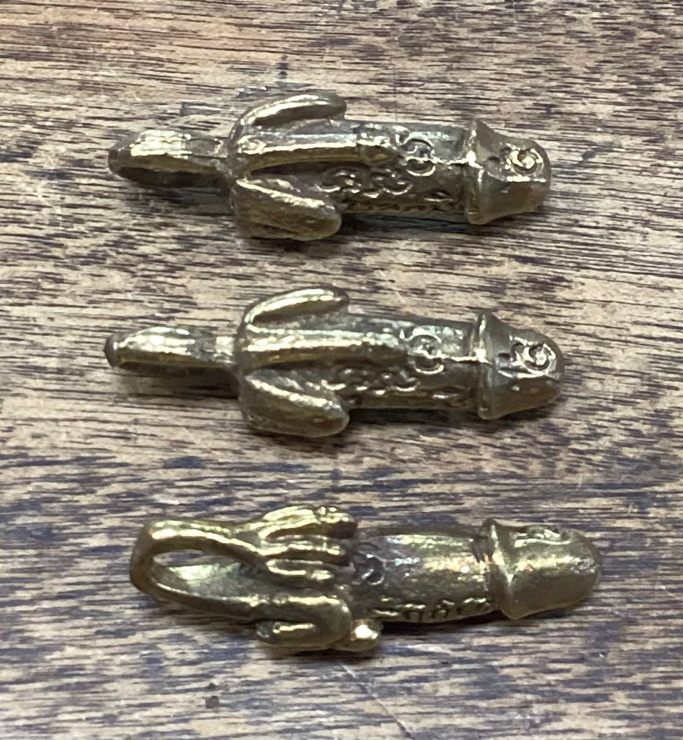 Miniature Brass Figurine