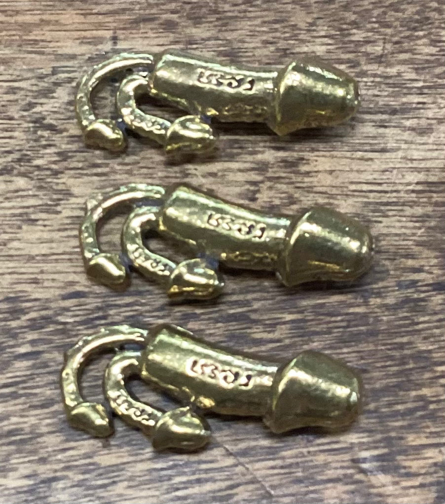 Miniature Brass Figurine