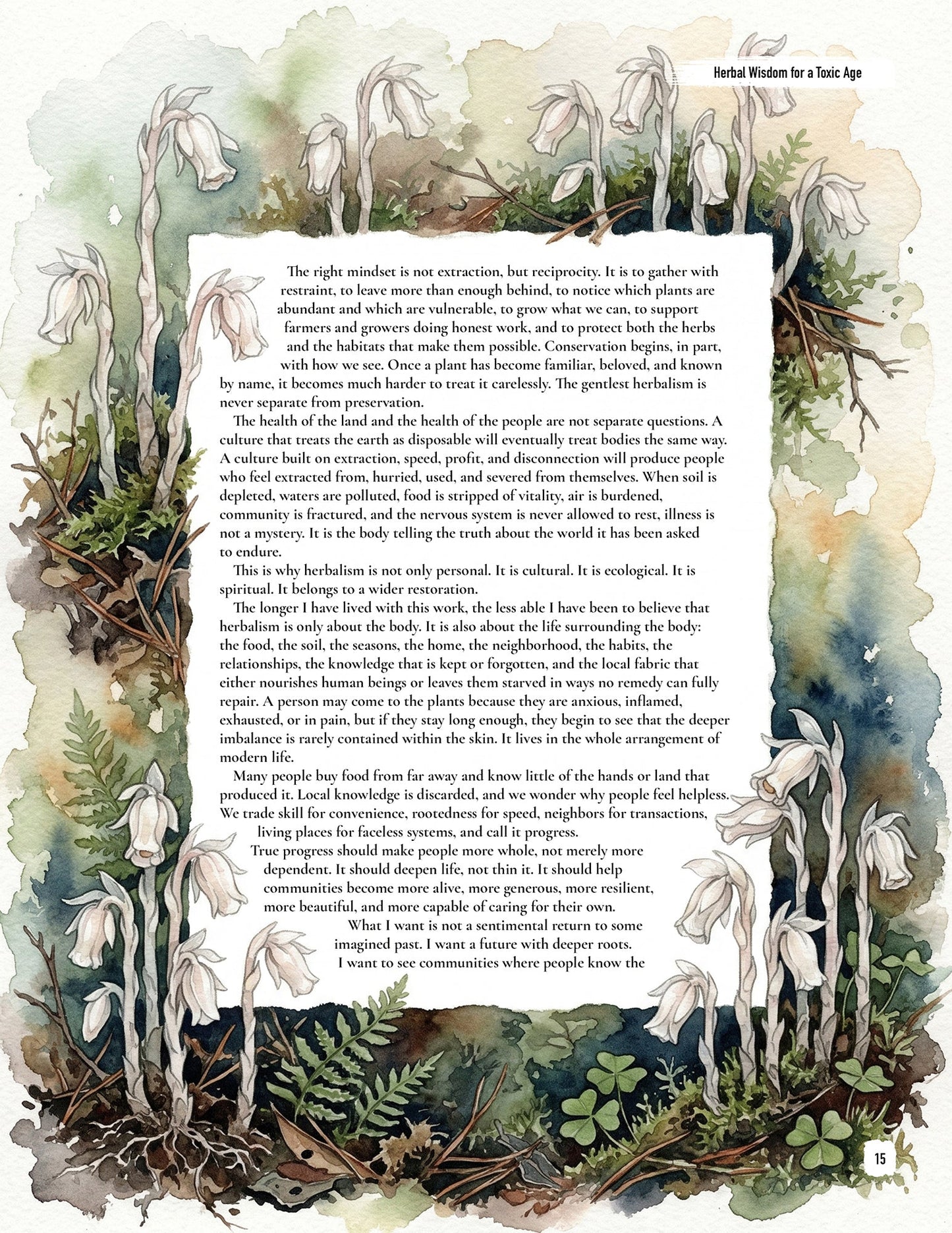 Herbal Wisdom for a Toxic Age: Printed Edition by Brandon Elijah Scott
