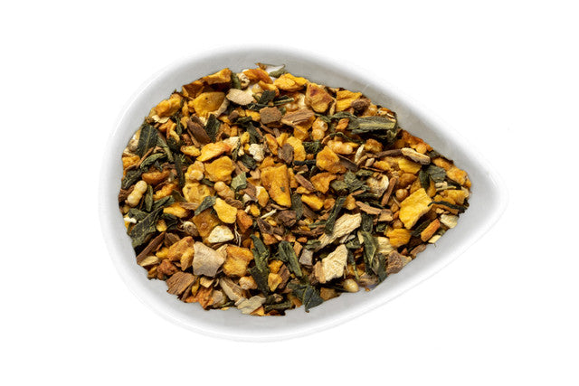 Peach Cookie Genmaicha Tea
