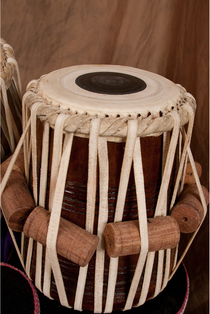 Banjira Pro Tabla Set Nickel Plated Brass Bayan And 5.75-Inch Dayan