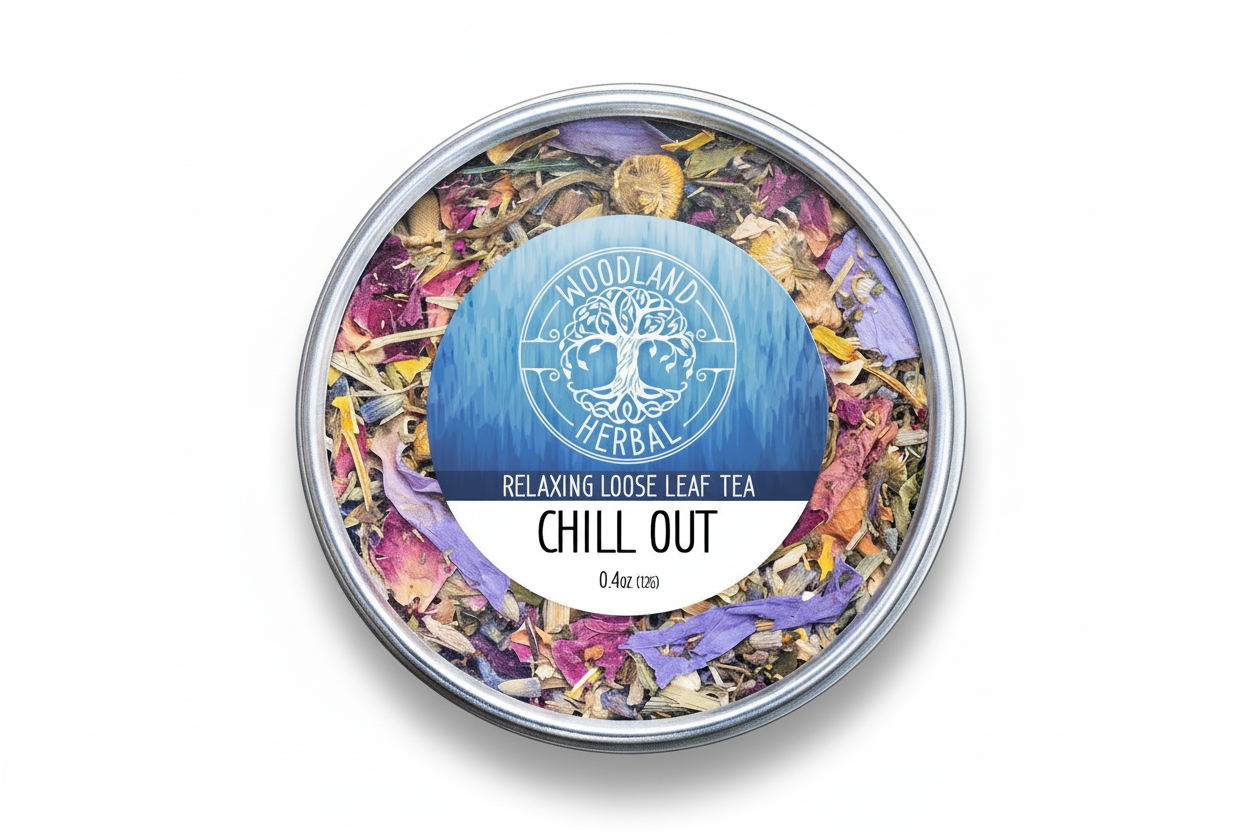 Chill Out Tea - Organic Tea for Anxiety, Stress Relief, Positive Mood Support