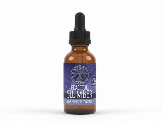 Peaceful Slumber Extract - Potent Blend with 30mg Melatonin for Sedating, Sleep Support
