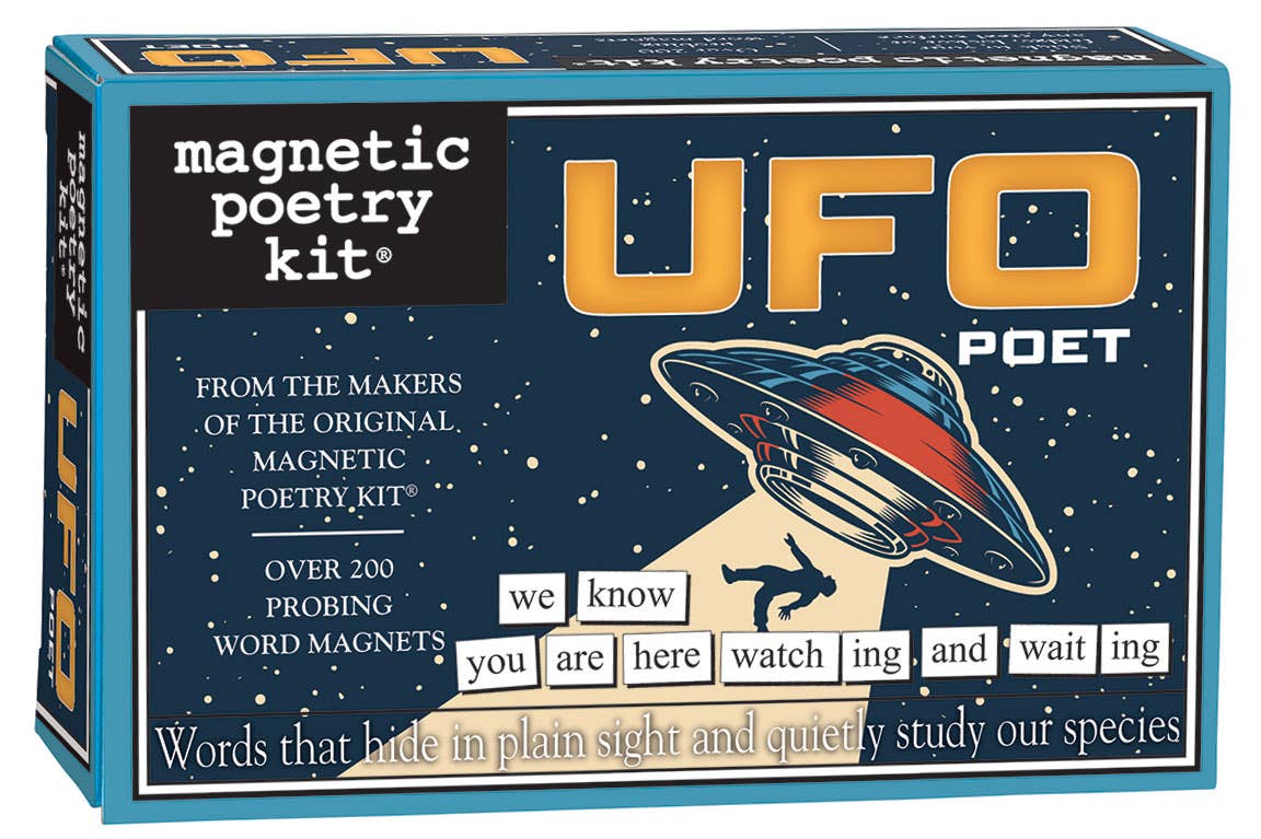 UFO Poet Magnetic Poetry Kit