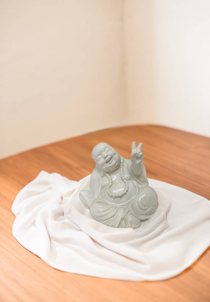 Peace Buddha - Resin 3.3” height