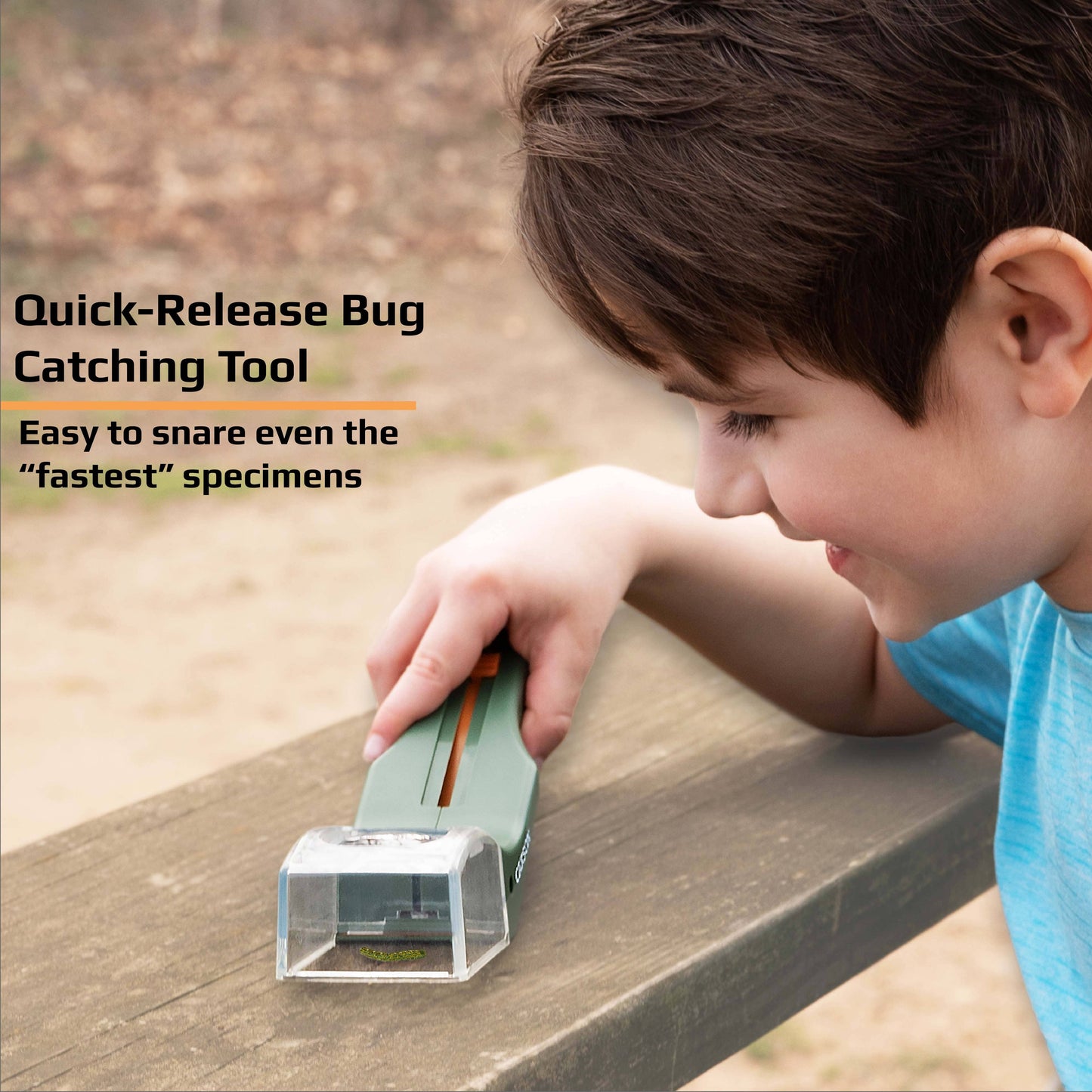 BugView 5x Magnifier Quick-Release Bug Catching Toy for Kids