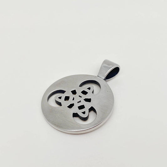 Celtic Concentric Knot Stainless Steel Pendant - MJ/MNP