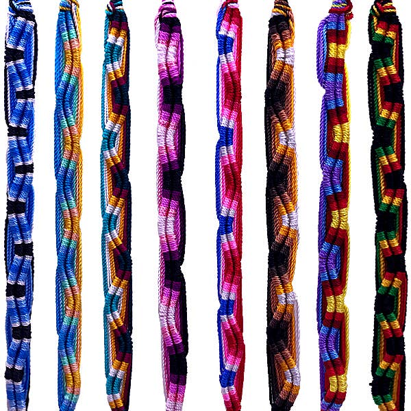 Macrame Zig Zag Weave Friendship Bracelet