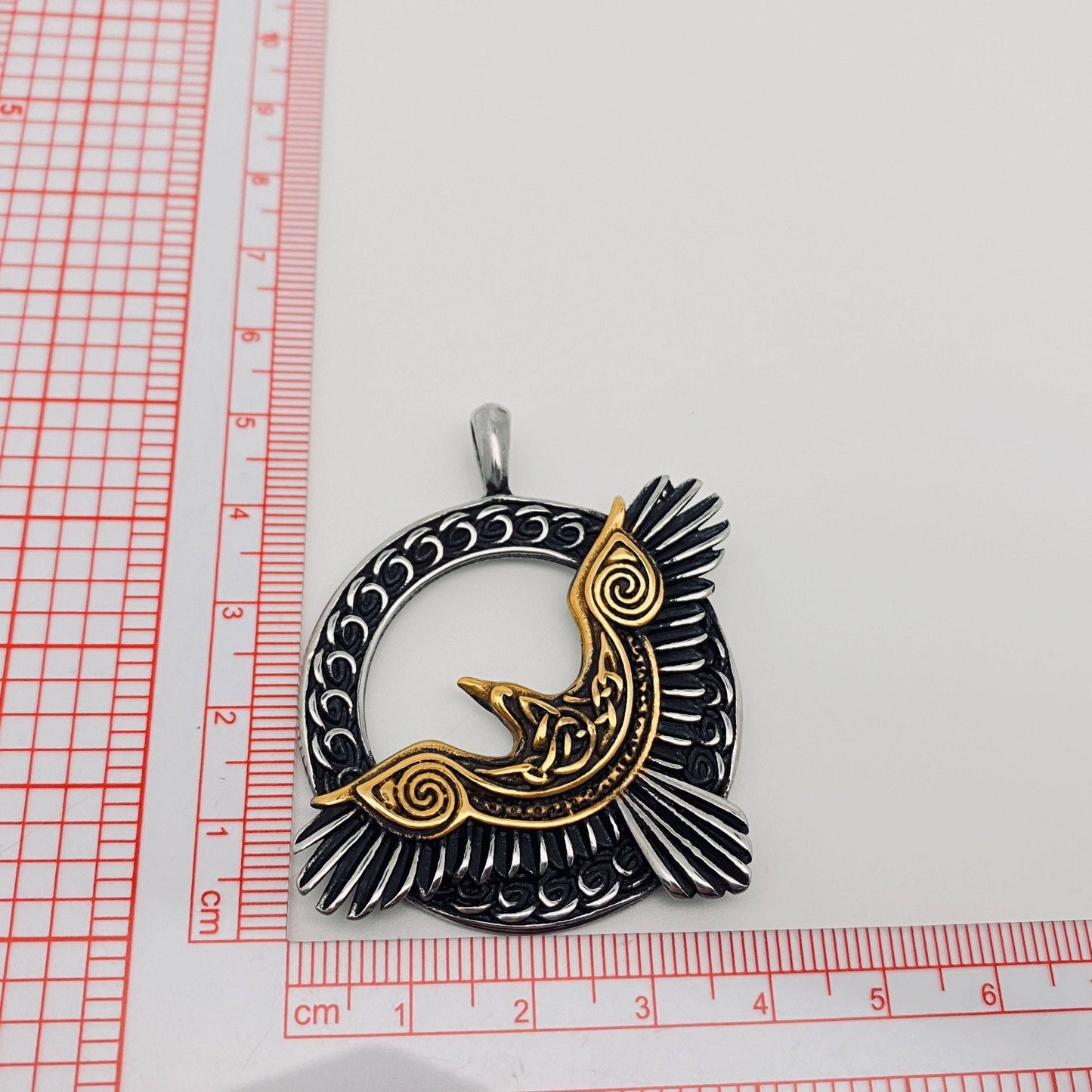 Viking Celtic Knot
Crow Stainless Steel Pendant