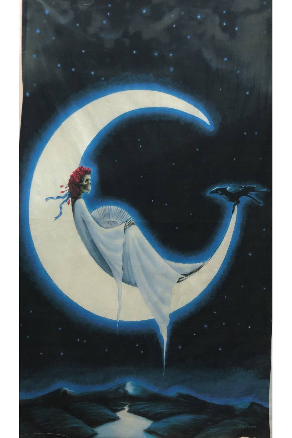 Heady Art Print Mini Tapestry Sleeper Moon